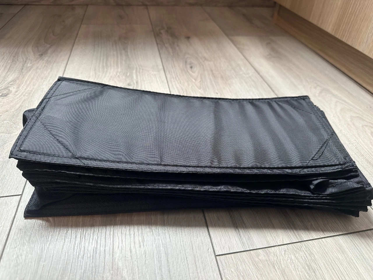 Estantería/organizador colgante de almacenamiento con 10 compartimentos negro – plegable – photo 6
